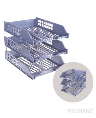 Лоток для бумаги горизонтальный 3 раздела XC-439 /24