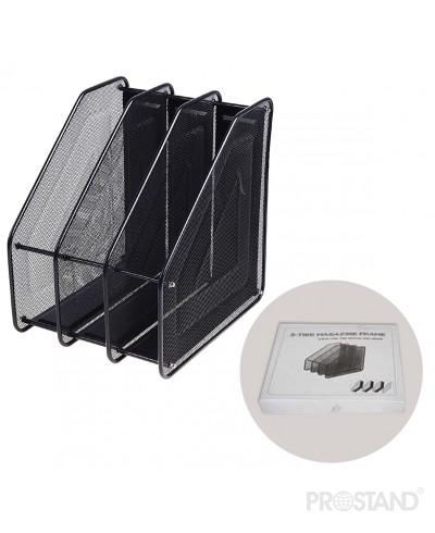 Лоток для бумаги вертикальный 3 раздел металл DG3003-3 /12