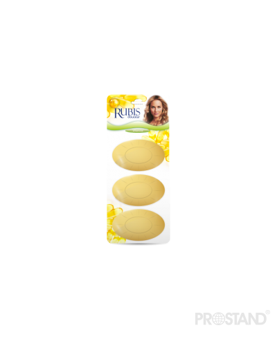 Мыло туалетное Rubis 3 шт * 100 гр блистер C008 /20