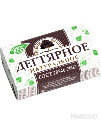 Мыло туалетное Ординарное дегтярное 90гр /63