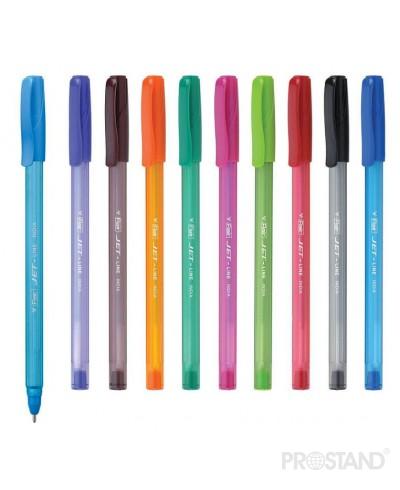 Набор цвет.шариковых ручек 10 цв.FLAIR JetTrendz 118T 0.7 мм 1/12/120