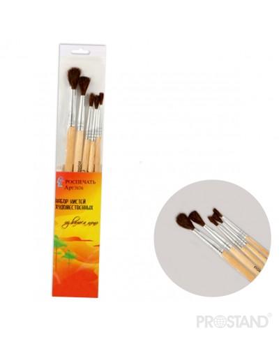 Набор кисточек Пони/Бел 5шт (№1-5) 7676 /250/500