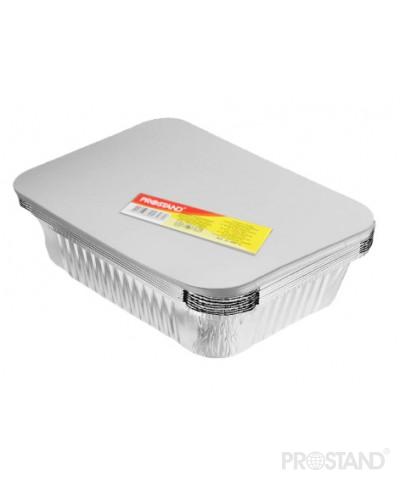 Набор контейнер алюминиевый с крышкой 5шт S-784 L 218*155*39