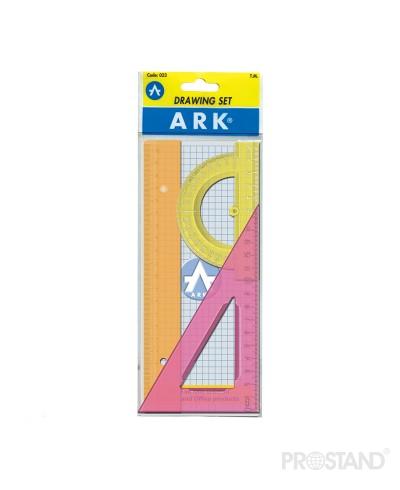 Set rigle 3buc 20 cm 023 ARK /12