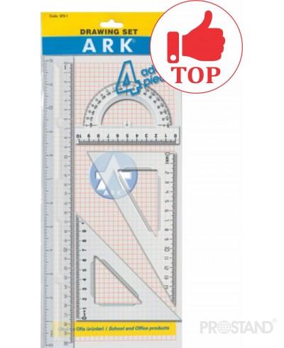 Set rigle 4buc 30 cm 073 ARK