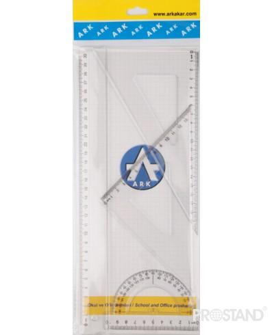 Set rigle 4buc 30 cm 526-4 ARK