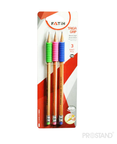 Set creion cu radiera Fatih Taiga 3 buc blister 90005