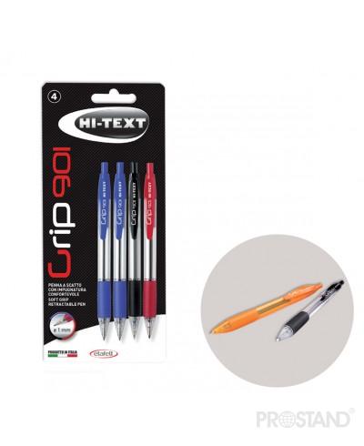 Set pix cu bila Hi-Text in blister Grip 4 buc 901-4