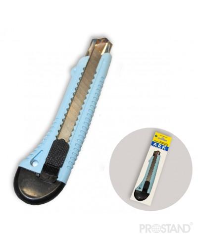 Нож канцелярский 18 мм с металлической направляющей 378 ARK /24/288