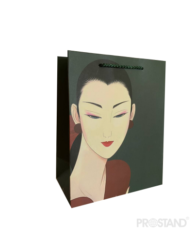 Пакет подарочный бумажный маленький 230*180*100 /720