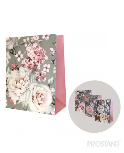 Пакет подарочный бумажный маленький 230*180*100 /12/360