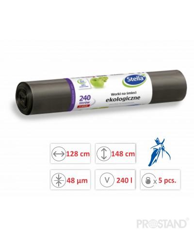 Pungi p/u gunoi 240 L 5 buc. WNS-4201