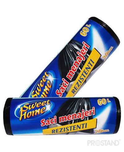 Pungi p/u gunoi 60 L. 20 buc. AZRO-4316 AZ