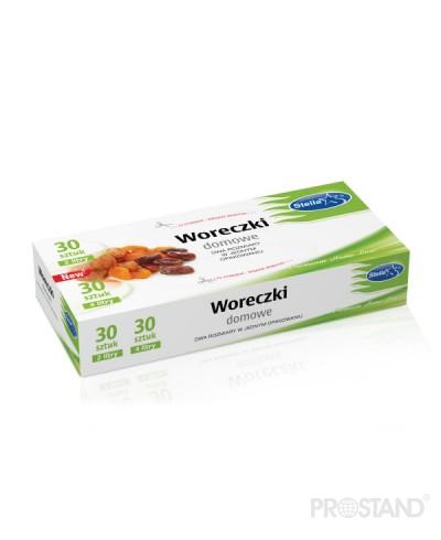 Пакеты домашние 2л 30шт + 4л 30шт в коробке W-5215