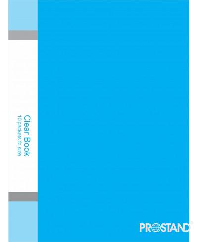 Mapa cu 10 file A4 AH-10A albastru