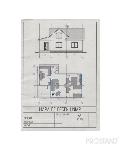 Папка для рисования A4 20л. Poligraf /30