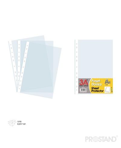 Файл А4 60мк 1298 3A упаковка 100 шт 1/25