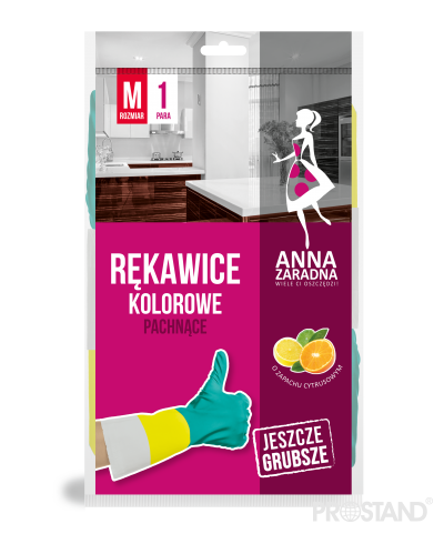 Manusi de uz casnic bicolor R-5496 M