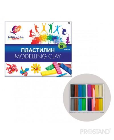 Пластилин Классика 16цв 20С 1329-08 Луч correx /14