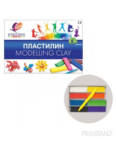 Пластилин Классика 8цв 12С 867-08 Луч /30