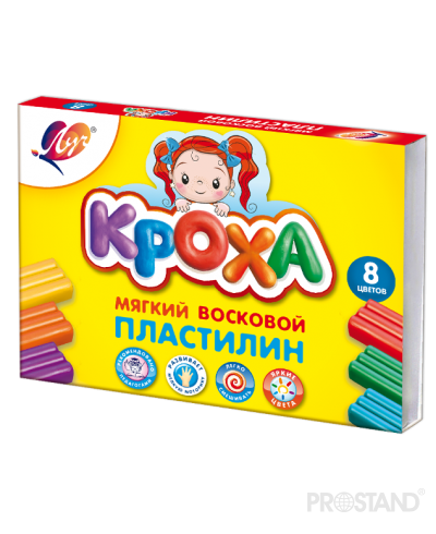 Pasta de modelat moale Kroha 8cu 25С 1551-08 Луч