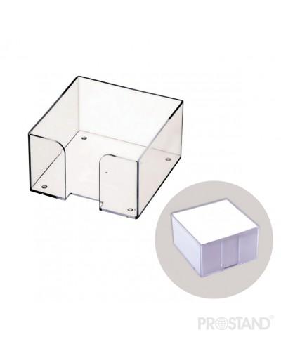 Подставка для бумаги 90x9x5 прозрачная ПЛ61