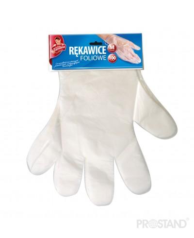 Manusi de polietelena 100 buc. M, R-1590 AZ