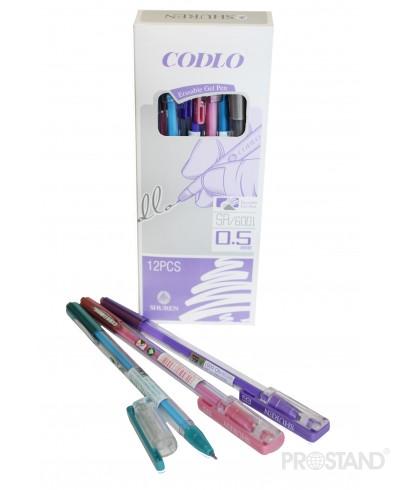 Ручка гелевая Codlo стирающаяся синяя 6001 1/12/144