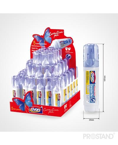 Ручка-корректор CIVORS-102 10мл 1/12/576