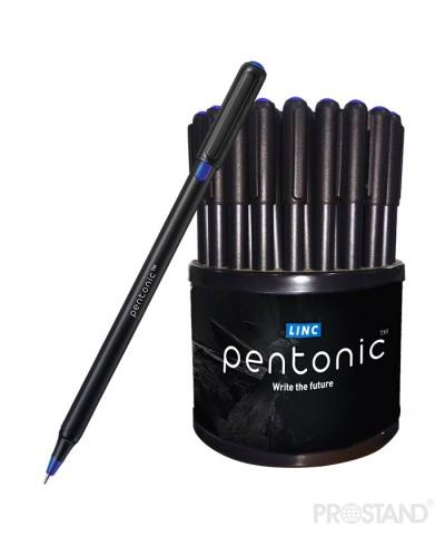 Ручка шариковая LINC Pentonic набор 50 штук (35 синих + 10 черных + 5 красных) 7024 /24