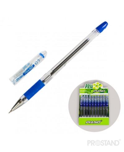 Ручка шариковая PIANO PT-121 синяя 1/50/2400