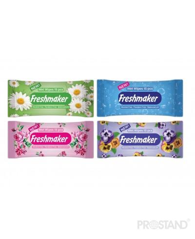 Салфетки влажные Freshmaker 15шт 1/36/288