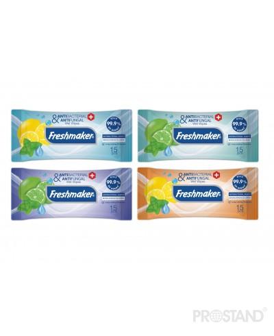Салфетки влажные Freshmaker 15шт antibacterial 1/36/288