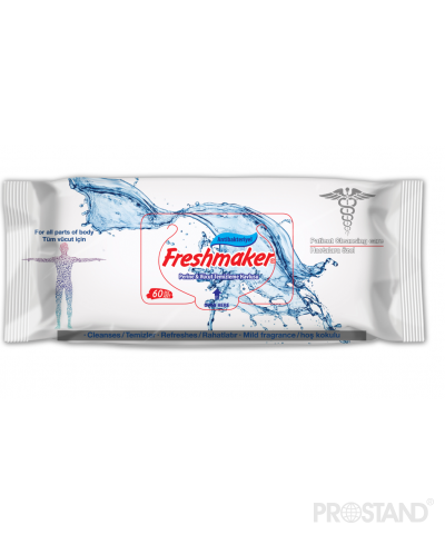 Салфетки влажные Freshmaker Medical Antibacterial 60шт