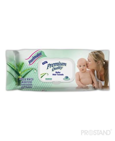 Салфетки влажные Freshmaker Premium quality 72шт С КРЫШКОЙ