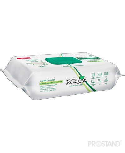 Servetele umede Paddlers Multi-Surface cu aroma de sapun alb 100 buc, cu capac