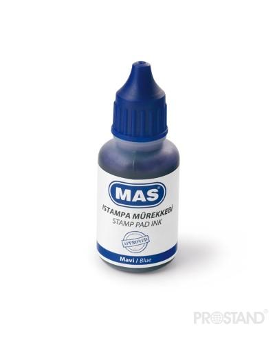 Штемпельная краска MAS (463) синяя /10/480