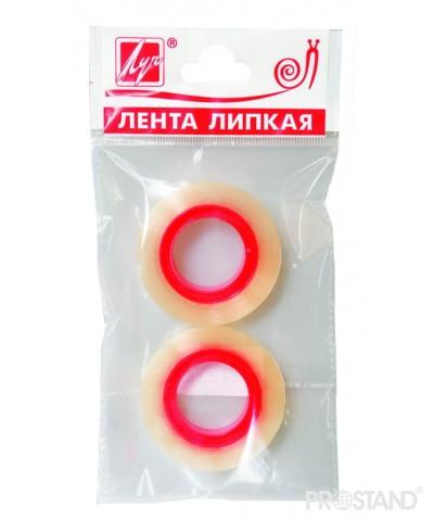 Лента клейкая (скотч) 12мм x 30м * 2 шт 19C 1270-08 Луч /80