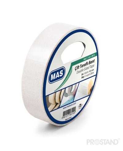Лента клейкая (скотч) двусторонний 45мм х 25м MAS (2615) /36