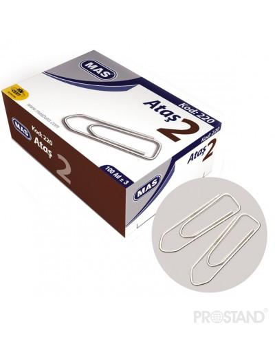 Agrafe №2 25mm MAS (220) 100 buc