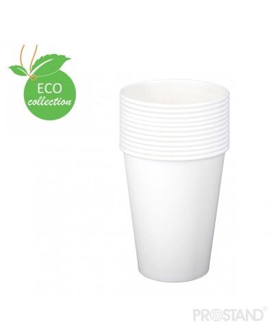 Pahar hirtie de unica folosinta 250gr 9OZ 1/50 alb