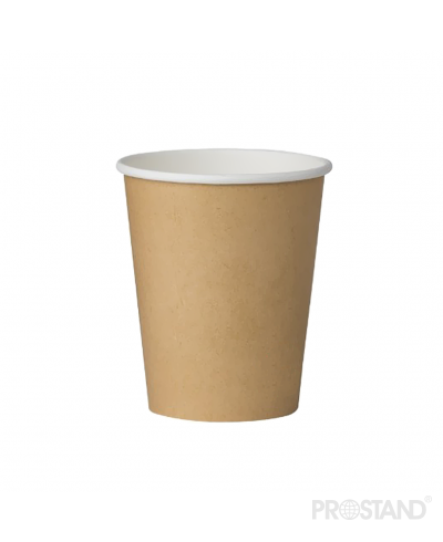 Стакан бумажный одноразовый ACCAS Kraft 180 мл 7OZ 1/50