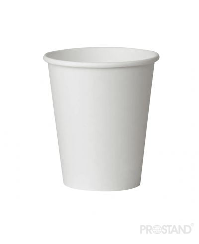 Pahar hirtie de unica folosinta alb ACCAS 250ml 8OZ 1/50