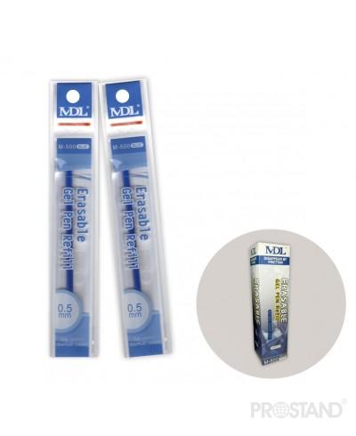 Стержень гелевый M-500 стирающийся синий /20/240/2880