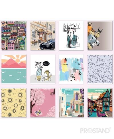 Caiet 36f Prostand coperta color TPR 36 -TC 1/12