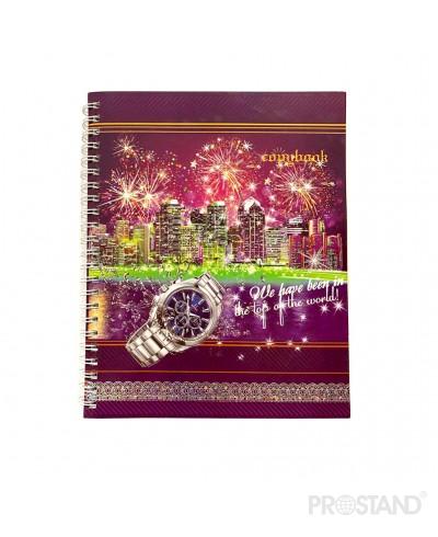 Caiet A5 spirala dubla 48+48=96 file 8096-180L