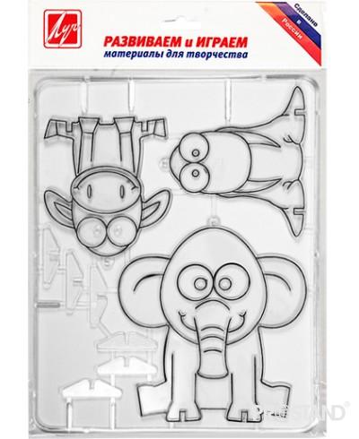 Трафарет для рисования красками по стеклу Луч /50