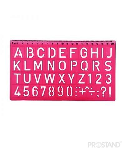 Трафарет латинские буквы и цифры 121 ARK /24/600