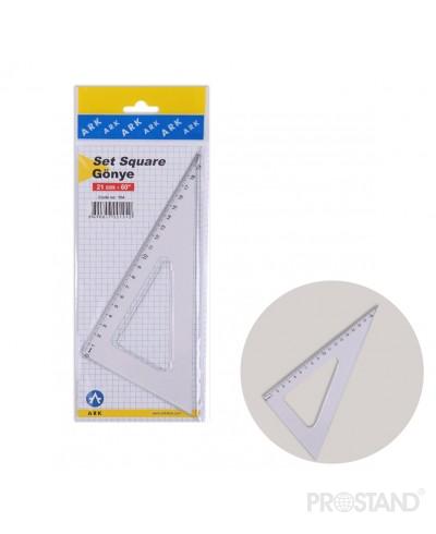 Rigla triunghi 21cm 60' 104 ARK