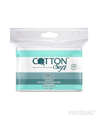 Cotton Soft Ватные палочки 200шт ПАКЕТ /50